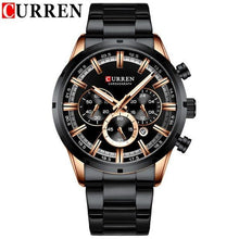 Load image into Gallery viewer, Men's Sports  Waterproof Stainless Steel Watch With Chronometers And Special Date Display Unique Design Perfect Gift
