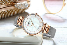 将图片加载到图库查看器，Women's Luxury Watches In Excellent Background And Zircon Designs Business Style Wristwatch Perfect Gift For Her
