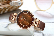将图片加载到图库查看器，Women's Luxury Watches In Excellent Background And Zircon Designs Business Style Wristwatch Perfect Gift For Her
