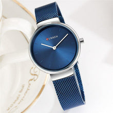 Load image into Gallery viewer, Women's Casual  Stainless Steel Watch With Knitted Bracelet Excellent Background Unique Design Perfect For Her
