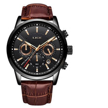 Load image into Gallery viewer, Men's  Waterproof Watch With Chronometers Day View Sport Analog Watches Excellent Look Perfect Gift For Him

