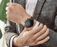 Load image into Gallery viewer, Men's Elegant Waterproof  Watch With Chronometers And Color Hands Unique Design Excellent Look
