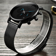 Load image into Gallery viewer, Men's Elegant Waterproof  Watch With Chronometers And Color Hands Unique Design Excellent Look
