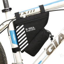 将图片加载到图库查看器，Waterproof Bicycle Bag Bike Triangle Bag For Bicycle Front Frame Bag Bike Bag Cycling Top Tube Bag Bicycle Bottle Bag Bike Storage Frame Bag Bicycle Front Tube Triangle Water Resistant Cycling Pack Strap On Pouch Bike Accessories Tool Accessible
