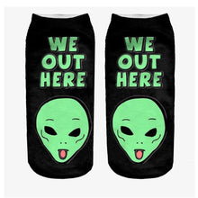 将图片加载到图库查看器，New Cartoon Cat Socks 3D Print Art Funny Socks Women Cute Low Cut Ankle Socks Made o Pure Cotton Short Socks Trending Fashion Short Ankle Socks For Men And Women
