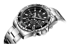 将图片加载到图库查看器，Multifunctional Men's Quartz Watches Modern Stainless Steel Design Waterproof And Scratch Resistant Wrist Watches
