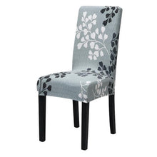 Load image into Gallery viewer, Washable Anti-dust Seat Slipcover Chair Cover Stretch Spandex Chair Covers Elastic Multifunctional Dining Furniture Seat Cover Home Decor For Dining Room  Washable Spandex Kitchen Chair Covers for Dining Room Christmas Decoration
