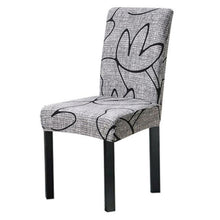 Load image into Gallery viewer, Washable Anti-dust Seat Slipcover Chair Cover Stretch Spandex Chair Covers Elastic Multifunctional Dining Furniture Seat Cover Home Decor For Dining Room  Washable Spandex Kitchen Chair Covers for Dining Room Christmas Decoration

