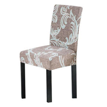 Load image into Gallery viewer, Washable Anti-dust Seat Slipcover Chair Cover Stretch Spandex Chair Covers Elastic Multifunctional Dining Furniture Seat Cover Home Decor For Dining Room  Washable Spandex Kitchen Chair Covers for Dining Room Christmas Decoration
