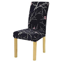 Load image into Gallery viewer, Washable Anti-dust Seat Slipcover Chair Cover Stretch Spandex Chair Covers Elastic Multifunctional Dining Furniture Seat Cover Home Decor For Dining Room  Washable Spandex Kitchen Chair Covers for Dining Room Christmas Decoration
