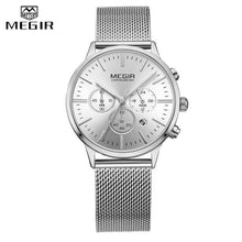 Load image into Gallery viewer, New Fashion Gold Women Watches Luxury Quartz Sport Waterproof Wrist Watch Round Style
