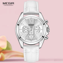 Load image into Gallery viewer, New Luxury White Women Watch Modern Sport Design Quartz Waterproof Wristwatch Business Style For Women

