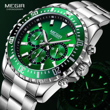 将图片加载到图库查看器，Multifunctional Men's Quartz Watches Modern Stainless Steel Design Waterproof And Scratch Resistant Wrist Watches
