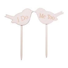 将图片加载到图库查看器，1Pcs Hollow Letter Love Just Married Mr &amp; Mrs Cake Topper Mr and Mrs Cake Toppers Wooden Wedding Cake Topper Party Cake Decoration Mr And Mrs Cake Topper Bride and Groom Wooden Wedding Cake Topper For Wedding Party Supplies
