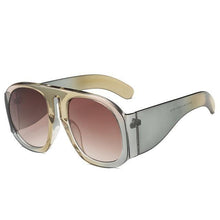 Load image into Gallery viewer, Fashionable &amp; Luxury Round Shape Sunglasses For Men &amp; Women &amp; Designer Oversized &amp; Attractive Personality Colorful Frames Unique Glasses In Retro Style Sunglasses

