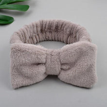 将图片加载到图库查看器，Coral Fleece Soft Headband Cross Top Knot Hairband Elastic Hair Band For Women Girls Wash Face Turban Headwear Gorgeous Hair Accessories For Women
