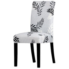 将图片加载到图库查看器，Printed Chair Cover Washable Removable Big Elastic Seat Arm Covers Slipcovers Stretch For Banquet Hotel Printed Dining Chair Slipcovers, Removable Washable Soft Spandex Stretch Chair Covers Banquet Chair
