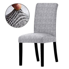 将图片加载到图库查看器，Printed Chair Cover Washable Removable Big Elastic Seat Arm Covers Slipcovers Stretch For Banquet Hotel Printed Dining Chair Slipcovers, Removable Washable Soft Spandex Stretch Chair Covers Banquet Chair
