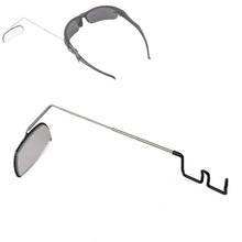 Load image into Gallery viewer, Bike Aluminum Bicycle Cycling Horse Riding Glass Mirror 360 Adjustment Rear View Mount Mirror Helmet Eyeglass Rear View Bicycle Eyeglass Mirror Biking Cycling Helmet Mount Rear View Mirror Adjustable Angle Aluminum Alloy Riding Mirror Accessories
