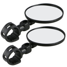 将图片加载到图库查看器，1Pc Bicycle Rearview Handlebar Mirrors Cycling Rear View Bike Silicone Handle Rearview Mirror Bike Mirrors Adjustable Bicycle Cycling Rear View Mirror For Handlebar
