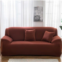 Load image into Gallery viewer, Elastic Solid Color Sofa Cover Spandex Modern All-inclusive Sofa SlipCover for living Room Stretch Couch Covers 1/2/3/4 Seater Sofa Cover Furniture Protector Couch Soft with Elastic Bottom Anti-Slip Foam Kids
