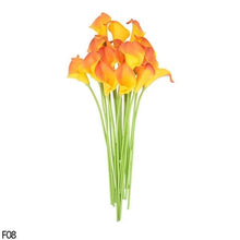 Load image into Gallery viewer, 10Pcs High Quality Real Touch Calla Lily Artificial Flowers Bouquet For Wedding Bridal Home Kitchen Table Flower Decoration Home Decor
