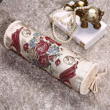 Load image into Gallery viewer, New Classical Luxury Cylindrical Cotton And Linen Pillow Roll Cushion Sofa Throw Polyester Cotton Linen Pillowcase Sofa Cushion Cover Backrest Home Chair Modern Colorful Design 15X50CM
