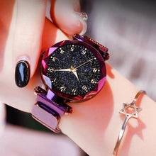 Load image into Gallery viewer, Luxury Simple Women Watches Quartz Magnetic Wristwatch Fashion Starry Sky Design Watch For Women
