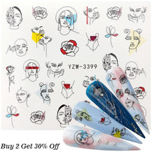 将图片加载到图库查看器，Nail Watermark Decals Sexy lips Middle finger Sexy girl Water Transfer Slider Russia Words Manicure Tattoos Sliders For Manicure Women Kids Girls Manicure Decoration Nail Art Supplies 3D Self-Adhesive Nail Decals Designer Nail Stickers for Acrylic Nails
