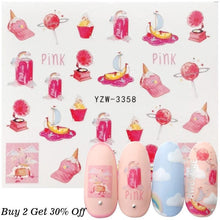 将图片加载到图库查看器，Nail Watermark Decals Sexy lips Middle finger Sexy girl Water Transfer Slider Russia Words Manicure Tattoos Sliders For Manicure Women Kids Girls Manicure Decoration Nail Art Supplies 3D Self-Adhesive Nail Decals Designer Nail Stickers for Acrylic Nails
