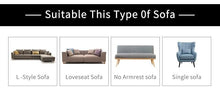 Load image into Gallery viewer, Elastic Solid Color Sofa Cover Spandex Modern All-inclusive Sofa SlipCover for living Room Stretch Couch Covers 1/2/3/4 Seater Sofa Cover Furniture Protector Couch Soft with Elastic Bottom Anti-Slip Foam Kids
