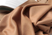 Load image into Gallery viewer, Fashion Winter Solid Soft Scarf Cashmere Lightweight Scarves Shawls Cashmere Escharpe Scarfs Lightweight Shawls Hijabs Shawls Escharpe Elegant Wrap Blanket Bandana Tassel For Lady

