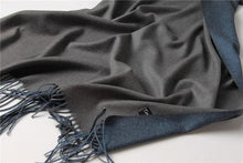 Load image into Gallery viewer, Fashion Winter Solid Soft Scarf Cashmere Lightweight Scarves Shawls Cashmere Escharpe Scarfs Lightweight Shawls Hijabs Shawls Escharpe Elegant Wrap Blanket Bandana Tassel For Lady
