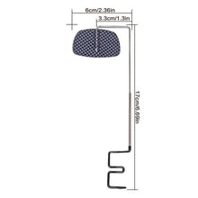 Load image into Gallery viewer, Bike Aluminum Bicycle Cycling Horse Riding Glass Mirror 360 Adjustment Rear View Mount Mirror Helmet Eyeglass Rear View Bicycle Eyeglass Mirror Biking Cycling Helmet Mount Rear View Mirror Adjustable Angle Aluminum Alloy Riding Mirror Accessories
