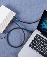 Load image into Gallery viewer, Cat8 Ethernet Cable SSTP 40Gbps 2000MHz RJ45 Network Lan Patch Cord Internet Network LAN Wire Cables with Gold Plated RJ45 Connector For Router Modem Laptop Gaming
