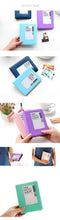 Load image into Gallery viewer, 64 Pockets Mini Instant Polaroid Photo Album Picture Case for Mini Film 7s 8 25 50s 90 Mini Polaroid Album Refillable Notebook Photo Album Valentines Day Gift Anniversary Gift
