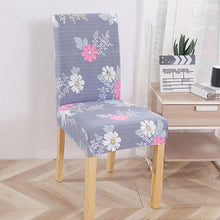 Load image into Gallery viewer, New Chair Covers Spandex Stretch Chair Covers Dining Slipcover Decorative Chair Cover floral For Kitchen Wedding Banquet Hotel Stretch Armless Chair Slipcover for Dining Room Seat Cushion, Spandex Kitchen Parson Chair Protector Cover, Removable &amp; Washable
