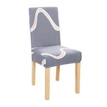 Load image into Gallery viewer, New Chair Covers Spandex Stretch Chair Covers Dining Slipcover Decorative Chair Cover floral For Kitchen Wedding Banquet Hotel Stretch Armless Chair Slipcover for Dining Room Seat Cushion, Spandex Kitchen Parson Chair Protector Cover, Removable &amp; Washable
