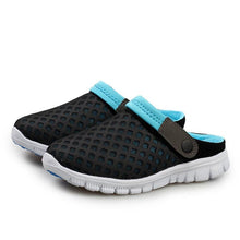 Load image into Gallery viewer, Summer Shoes Men Sandals Colorful Couples Beach Slippers Clogs Mens Breathable Summer Beach Slippers Lightweight Mesh Sandals Outdoor Walking Shoes
