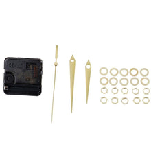 Load image into Gallery viewer, Quartz Clock Repair Movement  Hands For Silent Large Wall Clock Non-Ticking Hands Quartz Wall Clock Movement Mechanism Repair Parts Replacement with 3 Different Pairs of Hands Repair Clock Mechanism Parts
