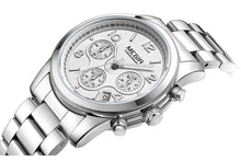 Load image into Gallery viewer, Top Luxury Quartz Women Watch Multifunctional Round Design Waterproof Stainless Business Wrist Watch
