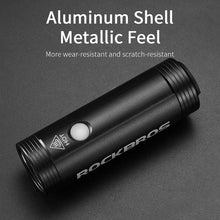 Load image into Gallery viewer, Bike Front Light Rainproof USB Rechargeable Bicycle Light Cycling Headlight LED Flashlight Bike USB Rechargeable Bicycle Light  Bicycle Front Headlight LED Bike Headlight Lamp 2000mAh

