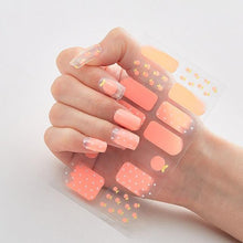 将图片加载到图库查看器，Full Cover Nail Stickers Designer Nail Decals Fashion Five Sorts of Nail Stickers  Nail Sticker set Nail Decoration Nail Strips 3D Nail Art Stickers Decal Slider Template Diy Nail Tool Decorations Nail Art Design Self Adhesive Luxury Designer Nail Sticker
