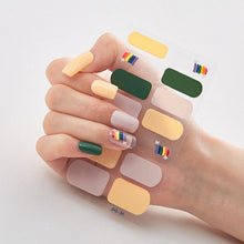 将图片加载到图库查看器，Full Cover Nail Stickers Designer Nail Decals Fashion Five Sorts of Nail Stickers  Nail Sticker set Nail Decoration Nail Strips 3D Nail Art Stickers Decal Slider Template Diy Nail Tool Decorations Nail Art Design Self Adhesive Luxury Designer Nail Sticker

