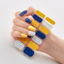 将图片加载到图库查看器，Full Cover Nail Stickers Designer Nail Decals Fashion Five Sorts of Nail Stickers  Nail Sticker set Nail Decoration Nail Strips 3D Nail Art Stickers Decal Slider Template Diy Nail Tool Decorations Nail Art Design Self Adhesive Luxury Designer Nail Sticker
