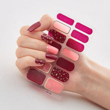 将图片加载到图库查看器，Full Cover Nail Stickers Designer Nail Decals Fashion Five Sorts of Nail Stickers  Nail Sticker set Nail Decoration Nail Strips 3D Nail Art Stickers Decal Slider Template Diy Nail Tool Decorations Nail Art Design Self Adhesive Luxury Designer Nail Sticker
