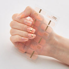 将图片加载到图库查看器，Full Cover Nail Stickers Designer Nail Decals Fashion Five Sorts of Nail Stickers  Nail Sticker set Nail Decoration Nail Strips 3D Nail Art Stickers Decal Slider Template Diy Nail Tool Decorations Nail Art Design Self Adhesive Luxury Designer Nail Sticker
