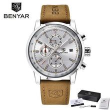 Load image into Gallery viewer, New Top Luxury Mens Watch Quartz Clock Waterproof Classic Automatic Chronograph Military Wrist Watches for Men

