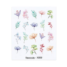 Load image into Gallery viewer, Embossed Nails Sticker 3D Flower Leaves Slider Water Transfer Nail Decals for Nail Art Transfer Sticker  3D Wave Design Decoration for Women Girls Art Stickers Decal Decoration Metallic Curve Strip Line Nail Decor

