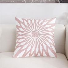 Load image into Gallery viewer, Solid Geometric Cushion Cover Pink Gray Blue Modern Decorative Throw Pillow Case Cushion Case for Room Bedroom Room Decorative Sofa Cushions Throw Pillows Cotton Pillow Covers Pillowcases 45x45
